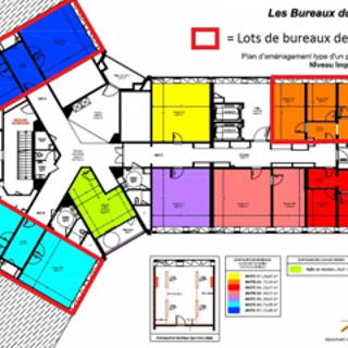 Espace indépendant 72 m² 6 postes Location bureau Avenue de l'Angevinière Saint-Herblain 44800 - photo 2